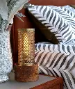LUXURY OAK BRASS DESK LAMP